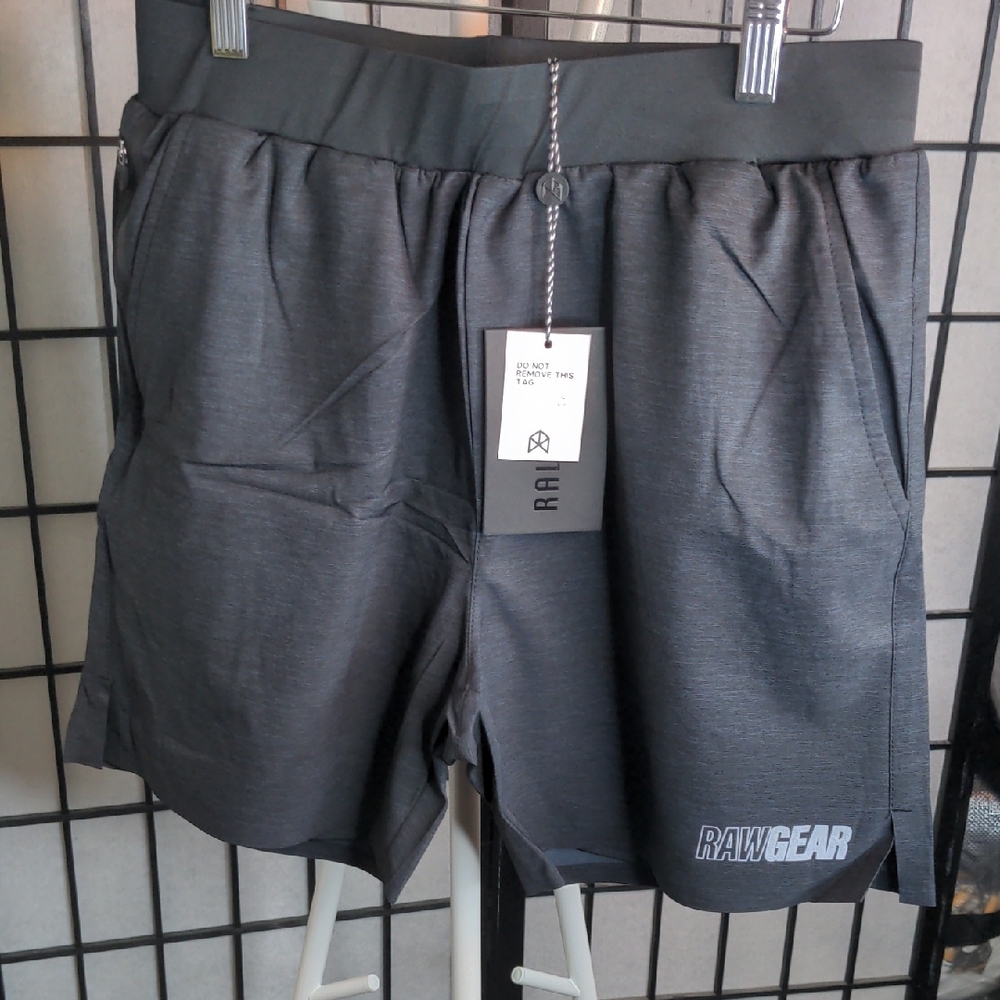 RAWGEAR Elevate Compression Black Melange Shorts